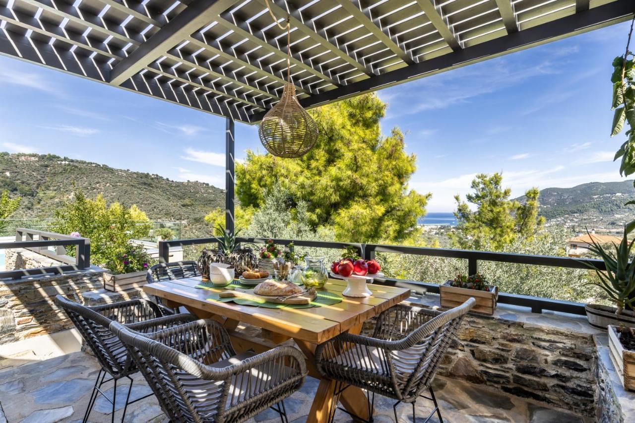 Villa Politimi Luxury Retreat Skopelos Town Exterior photo