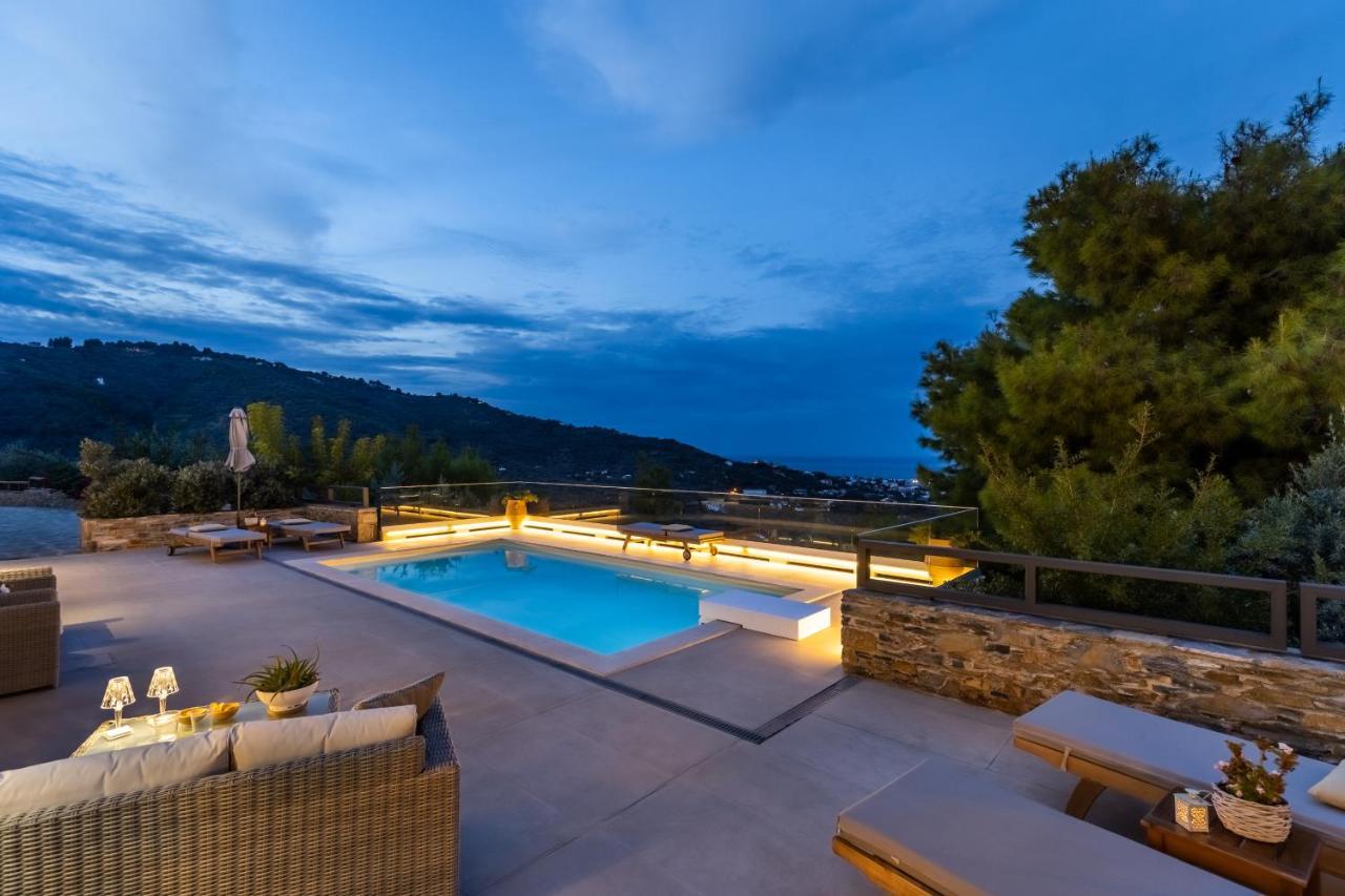Villa Politimi Luxury Retreat Skopelos Town Exterior photo