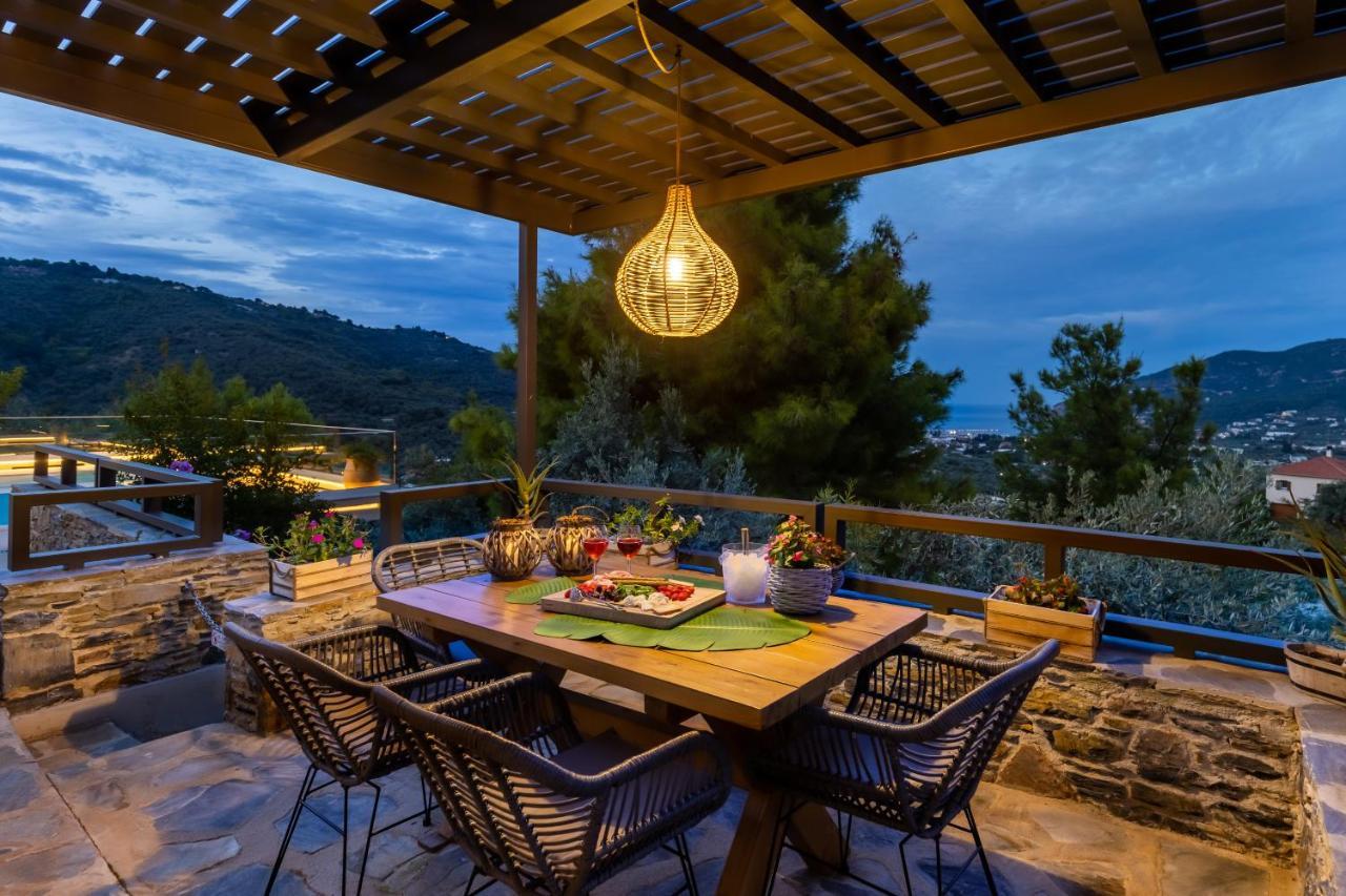Villa Politimi Luxury Retreat Skopelos Town Exterior photo