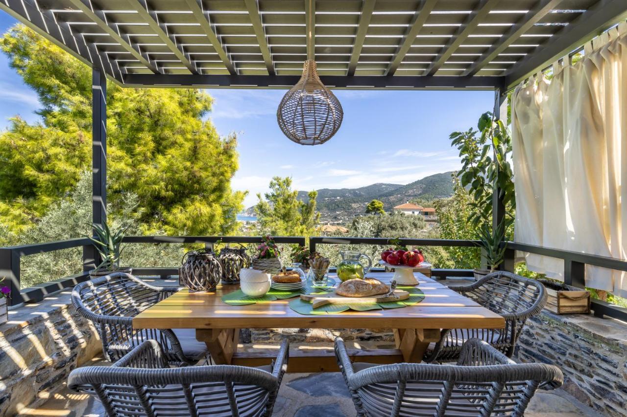 Villa Politimi Luxury Retreat Skopelos Town Exterior photo