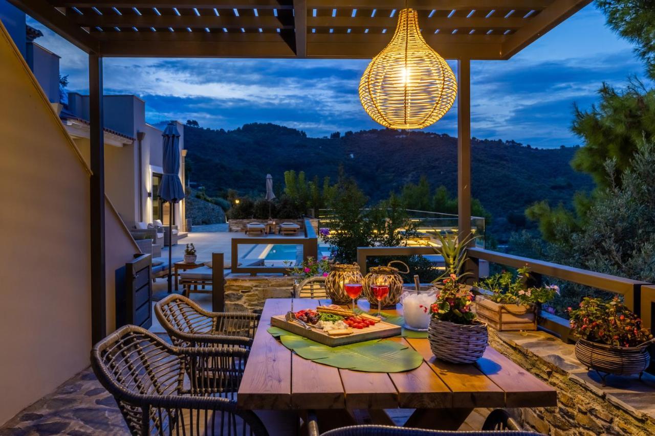 Villa Politimi Luxury Retreat Skopelos Town Exterior photo