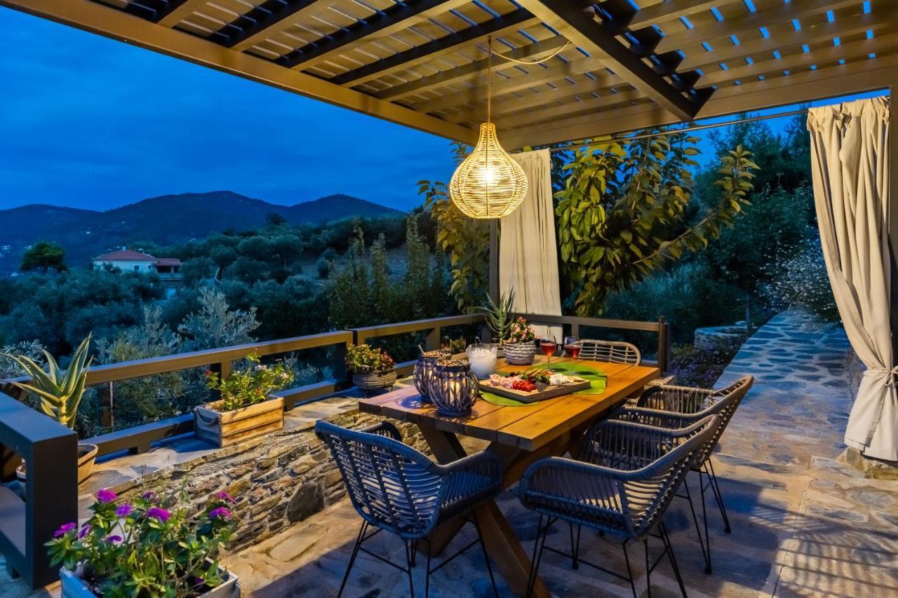 Villa Politimi Luxury Retreat Skopelos Town Exterior photo